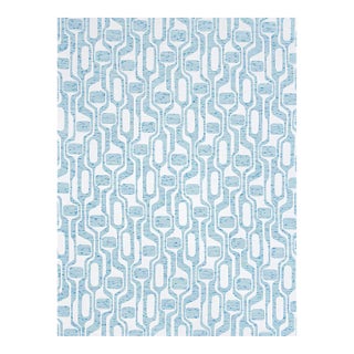 The House of Scalamandré Telly Fabric, Blue Skies For Sale