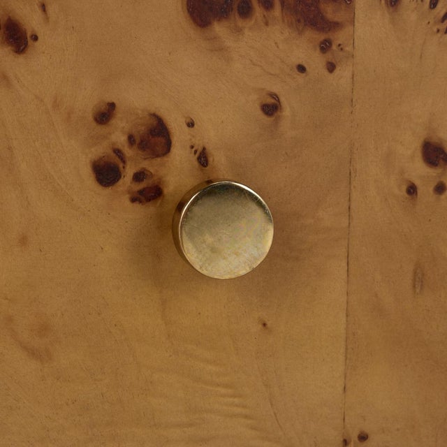 Early 21st Century Willshine Burl 1 Drawer Accent Table in Natural For Sale - Image 5 of 10