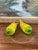 Pair of Vintage Italian Murano Art Glass Yellow Banana Peppers.. For Sale - Image 10 of 10