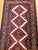 Vintage Persian Malayer Runner Rug, Hand-Knotted Wool, Geometric Pattern, 3x10, Ivory & Red For Sale - Image 12 of 15