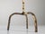 Mid-Century Modern Side Table for Drinks in Gilded Wrought Iron and Glass, Spain, 1950s For Sale - Image 6 of 12