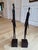 1980s American Brutalist Welded-Steel Figural Sculptures, Giacometti Style — A Pair For Sale - Image 4 of 12