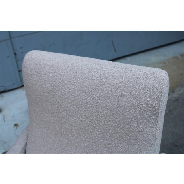 Textile Italian Armchair in the style of Zanuso, 1950s For Sale - Image 7 of 14