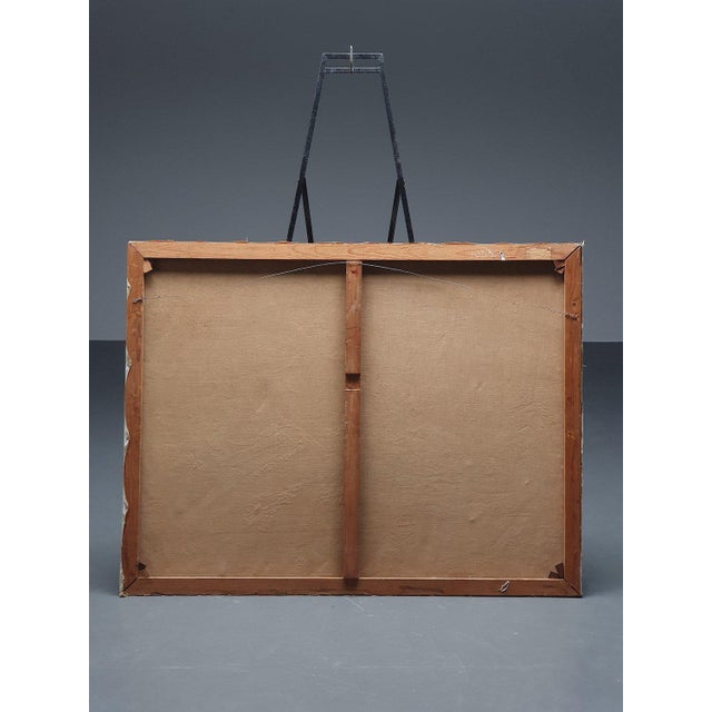 A. Roosenschoon, Marmok, 1960s, Oil on Canvas For Sale - Image 4 of 14