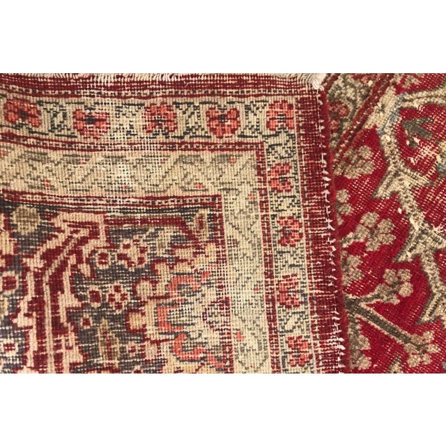 Antique Bakshayesh Design Rug - 8′6″ × 10′ For Sale - Image 12 of 13