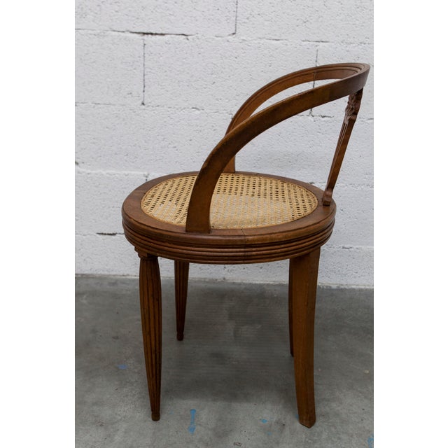 Vintage Louis XVI Style Chair with Cane Seat, 1890s For Sale - Image 4 of 18