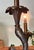 Mid-Century Modern Vintage Table Lamp with Bronze Dolphin on Black Marble Base, 1950 For Sale - Image 3 of 14