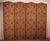 19th Century Painted Fabric Four-Panel Screen For Sale - Image 12 of 12