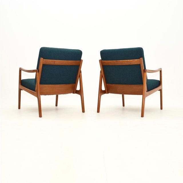 Danish Teak Armchairs by Ole Wanscher for France & Søn / France & Daverkosen, 1960s, Set of 2 For Sale - Image 4 of 13