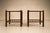 1960s Brazilian Modern Pair of Side Tables in Rosewood & Marble, Brazil, 1960s For Sale - Image 5 of 18