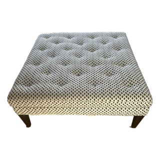 Oversized Cocktail Ottoman For Sale