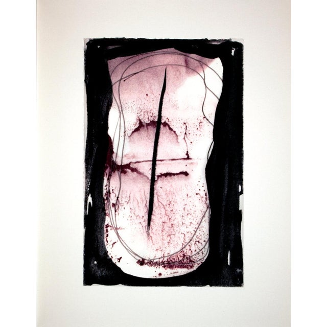 Artist: Philippe Touvay Title: Dark Window Year: 1971 Signed: No Medium: Offset Lithograph Paper Size: 12.75 x 9.75 inches...