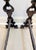 Mid 18th Century Antique 19th-Century Rococo Revival Cast Iron Andirons - Decorative Pair For Sale - Image 5 of 10