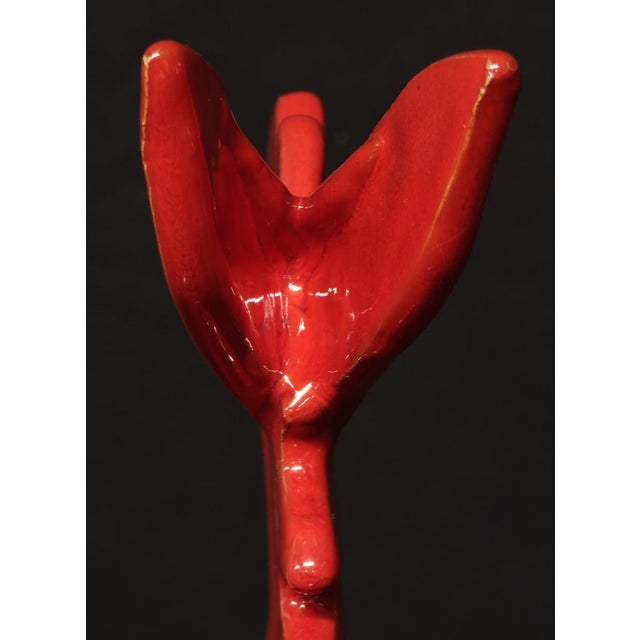 Ceramic Donkey in Red Vietri Ceramic from d'Acunto Vietri For Sale - Image 7 of 11