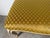 Vintage Karges Louis XV-Style Painted & Gilt Cabriole Leg Upholstered Bench For Sale In Miami - Image 6 of 12