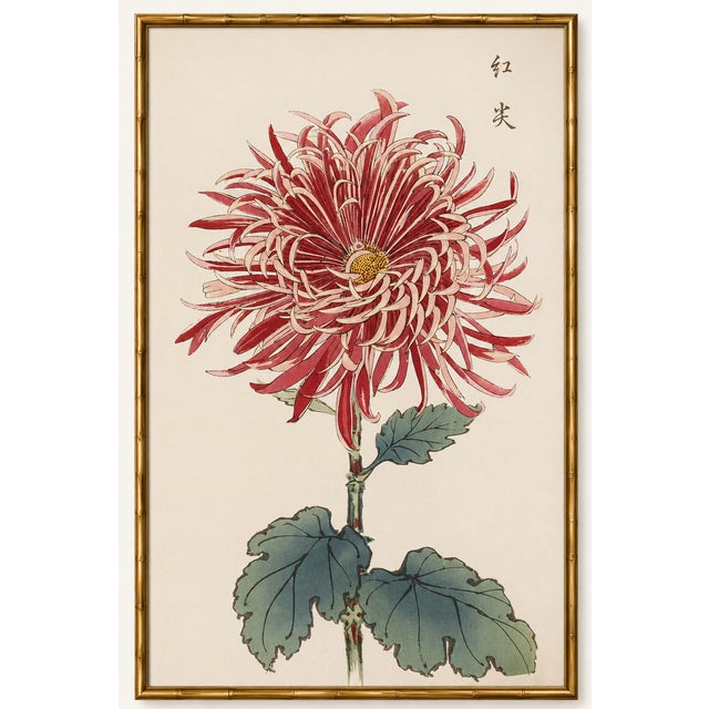 Not Yet Made - Made To Order Ruby Petals Diptych – Vintage Japanese Botanical Prints (Set of 2), 12" X 18" For Sale - Image 5 of 8