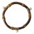 Pearl and Bamboo Bangle Bracelet For Sale