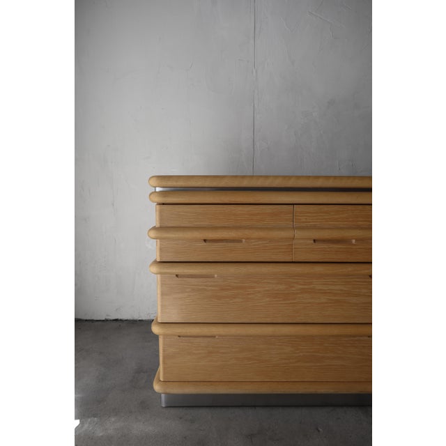 Century Furniture 1980s Sculptural Oak Dresser by Jay Spectre For Sale - Image 4 of 7