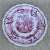 A Antique Staffordshire Red Transfer Decorated “Temple” Plate, Circa 1830's For Sale - Image 9 of 10