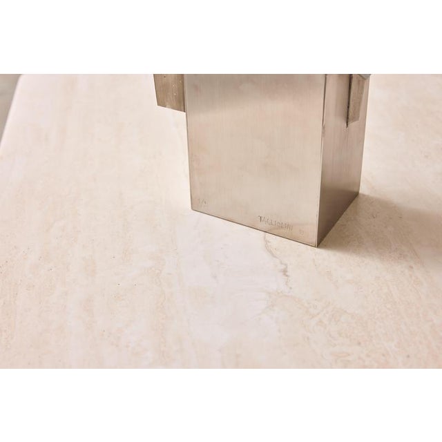 Alessandro Tagliolini, Abstract Sculpture, 1973, Stainless Steel For Sale - Image 10 of 14