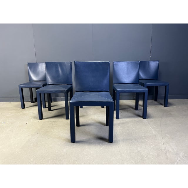 Postmodern Arcadia Dining Chairs by Paolo Piva for B&B Italia, 1980s, Set of 6 For Sale - Image 3 of 11