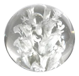 Large Art Glass Paper Weight