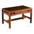 Early 20th Arts & Crafts Oak Library Table With Glass Top by Limbert For Sale