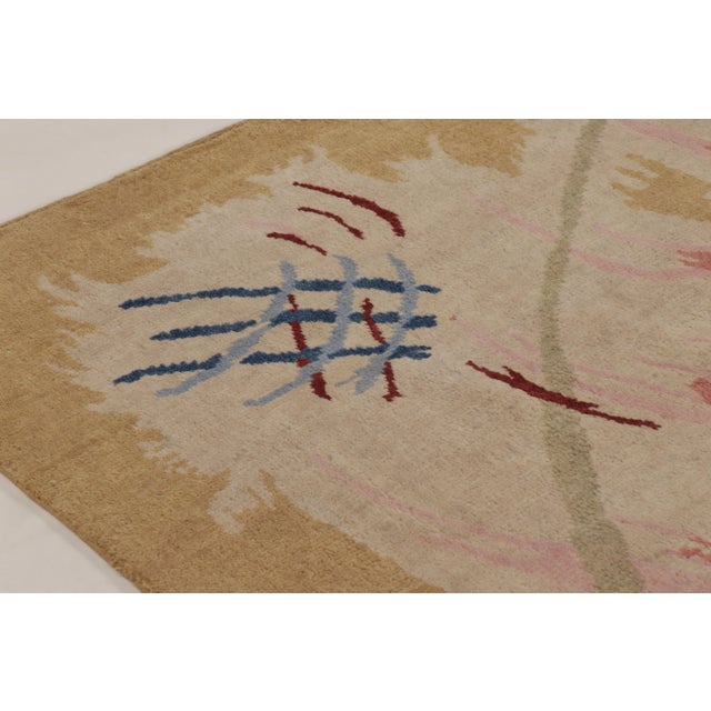 Rug & Kilim Contemporary French Art Deco Style Polychromatic Wool Rug, by Rug & Kilim, India For Sale - Image 4 of 10