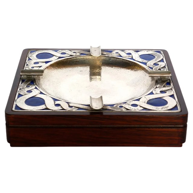 Italian Argento Silver Nail Polish Holder from Ottaviani, 1970s For Sale