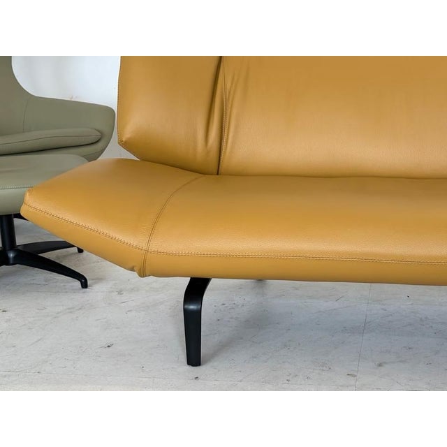 Tango Sofa in Leather from Leolux For Sale - Image 9 of 17