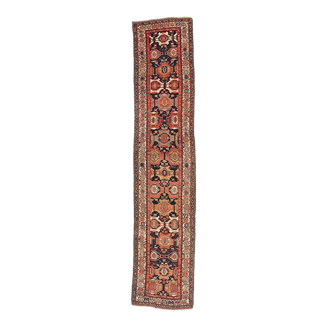 Late 19th Century Persian Malayer Rug, 03'03 X 16'04 For Sale