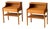 Pair of Vintage Teak Nightstands by Ab Carlstrom & Co. Mobelfabrik, Sweden For Sale
