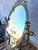 Vintage Hollywood Regency Rococo Revival Brass Vanity Mirror, 1960s For Sale - Image 4 of 9