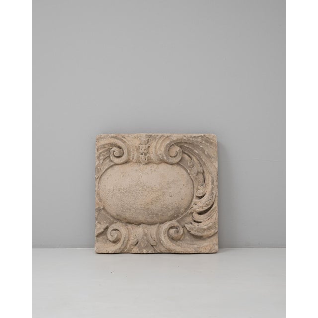 19th Century French Carved French Stone Architectural Ornament For Sale - Image 9 of 18
