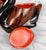 Vintage Chinese Black & Red Lacquer Swan Storage Box Jar For Sale - Image 9 of 11