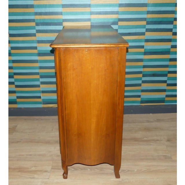 Wood Chippendale-Style Chest of 2 Drawers from Arbeitskreis Deutsche Stilmöbel, 1965 For Sale - Image 7 of 12