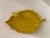 Ceramic Yellow Glazed Ceramic Bird on Leaf Dish For Sale - Image 7 of 9