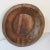 Folk Art Large Antique Folk Art Hand Carved Knotty Wood Bowl With Metal Patches For Sale - Image 3 of 4