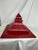Boho Chic Pair of Red Corbels For Sale - Image 3 of 8