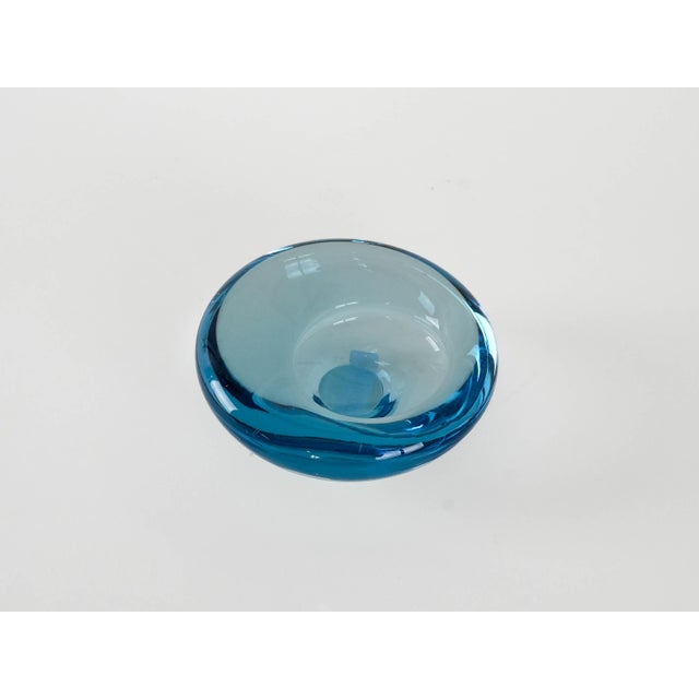 1960s Vintage Danish Glass Plate by Per Lütken for Holmegaard, 1960s For Sale - Image 5 of 7