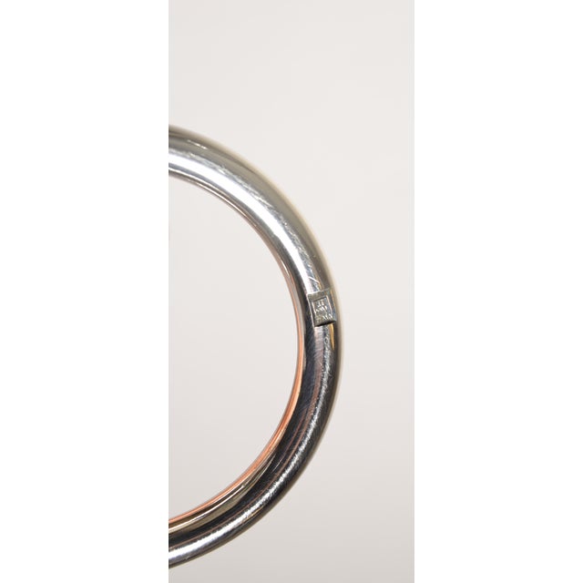 Gorham Maestri 1950s Silver Plated Italian Candle Holders Bauhaus Style, Pair For Sale - Image 12 of 13