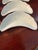 Antique J & E Mayer Semi Vitreous China Crescent Bone Plates 1881-1899 - Set of 6 For Sale - Image 14 of 15