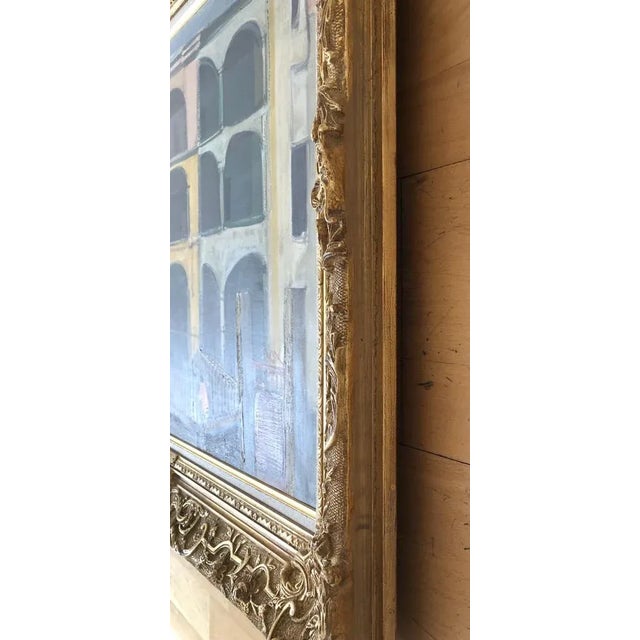 Adrien Holy, Maisons Tessinoise, 1963, Oil on Canvas, Framed For Sale - Image 7 of 9