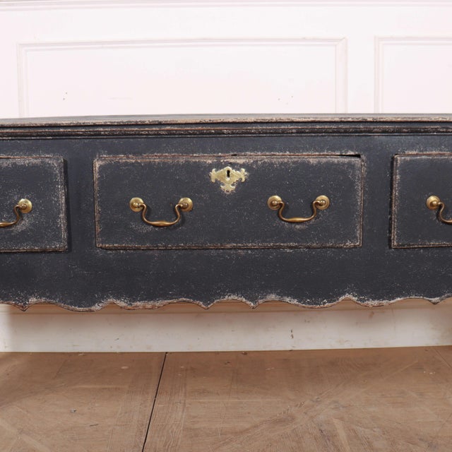 English Cabriole Leg Dresser Base For Sale - Image 3 of 10