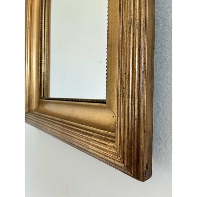 Pair of Antique Danish Giltwood Wall Mirrors, Late 19th Century For Sale - Image 9 of 14