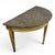 Wood Antique Demi Lune Console Table, Set of 2 For Sale - Image 7 of 12