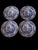 Spode Late 20th Century Spode Blue Traditional Transferware Plates - Set of 4 For Sale - Image 4 of 8