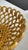 1960s Handmade Ochre Ceramic Openwork Fruit Basket from Pichon Uzès, France, 1960s For Sale - Image 5 of 13