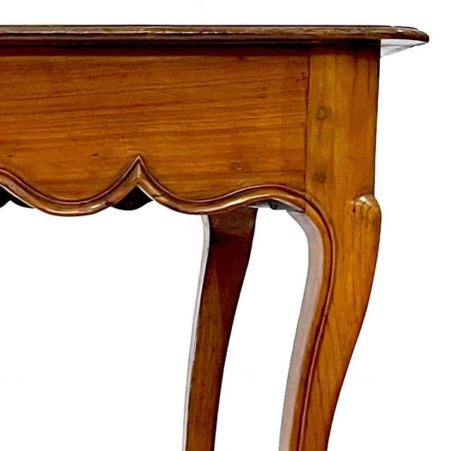 Late 18th Century Louis XV French Walnut Writing or Side Table For Sale - Image 11 of 15