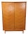 Vintage Oak Wardrobe, 1960s For Sale